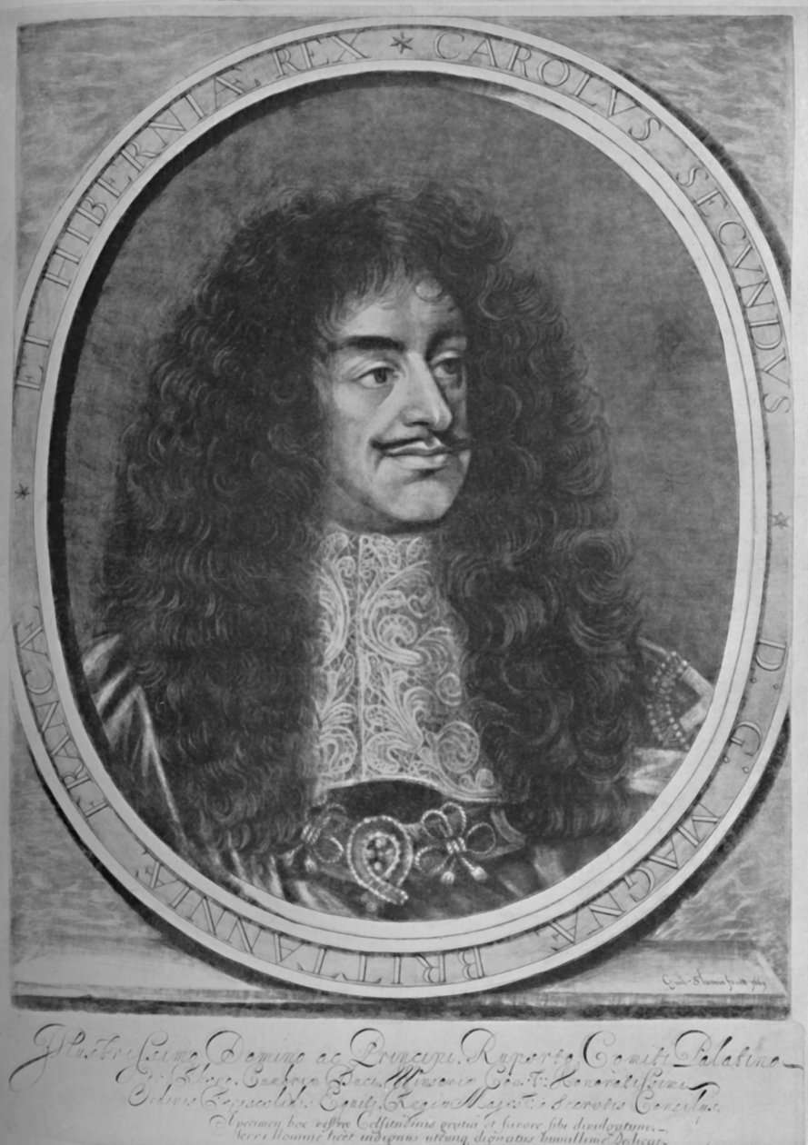 صورة لتشارلز الثاني ، c1660-1685 ، 1928 بواسطة وليام شيروين