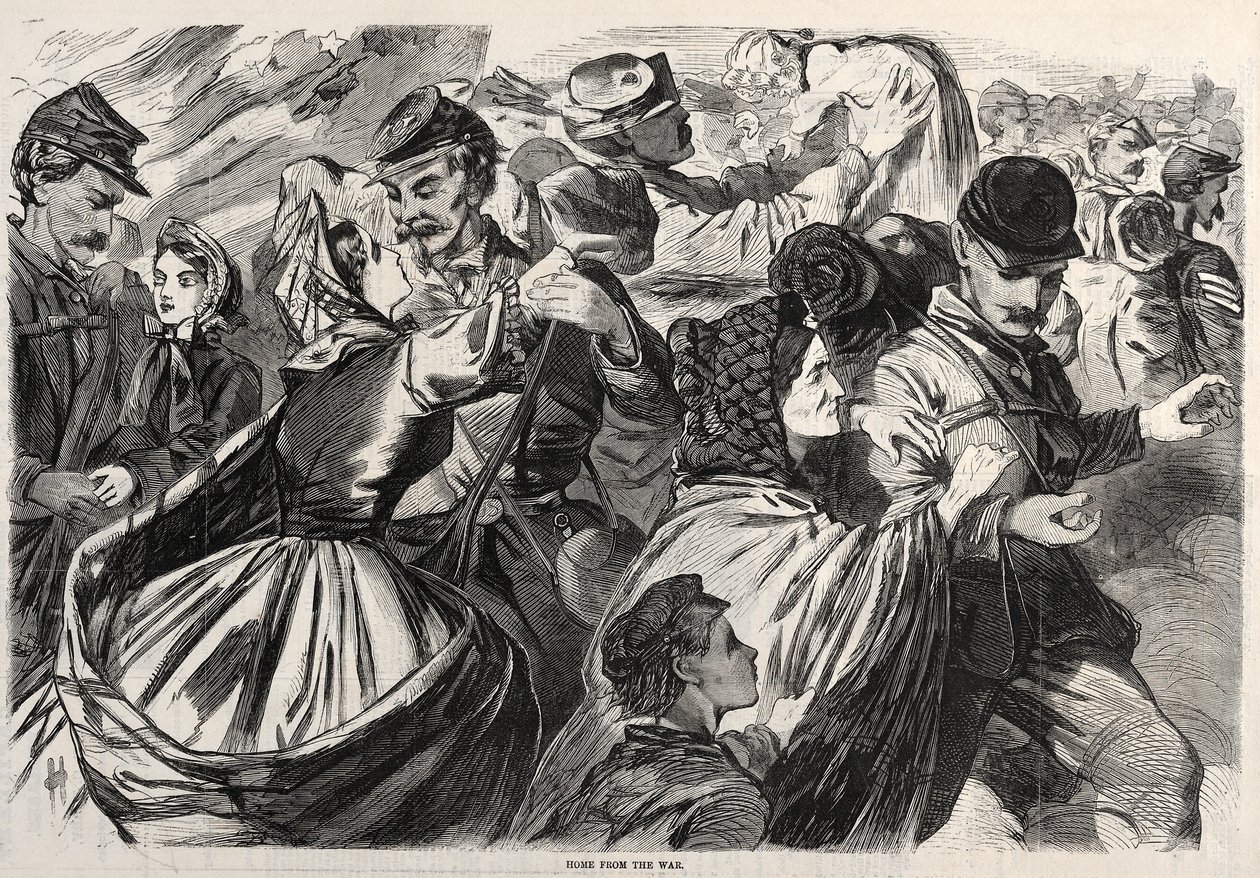 موطن الحرب ، 1863. بواسطة وينسلو هومر