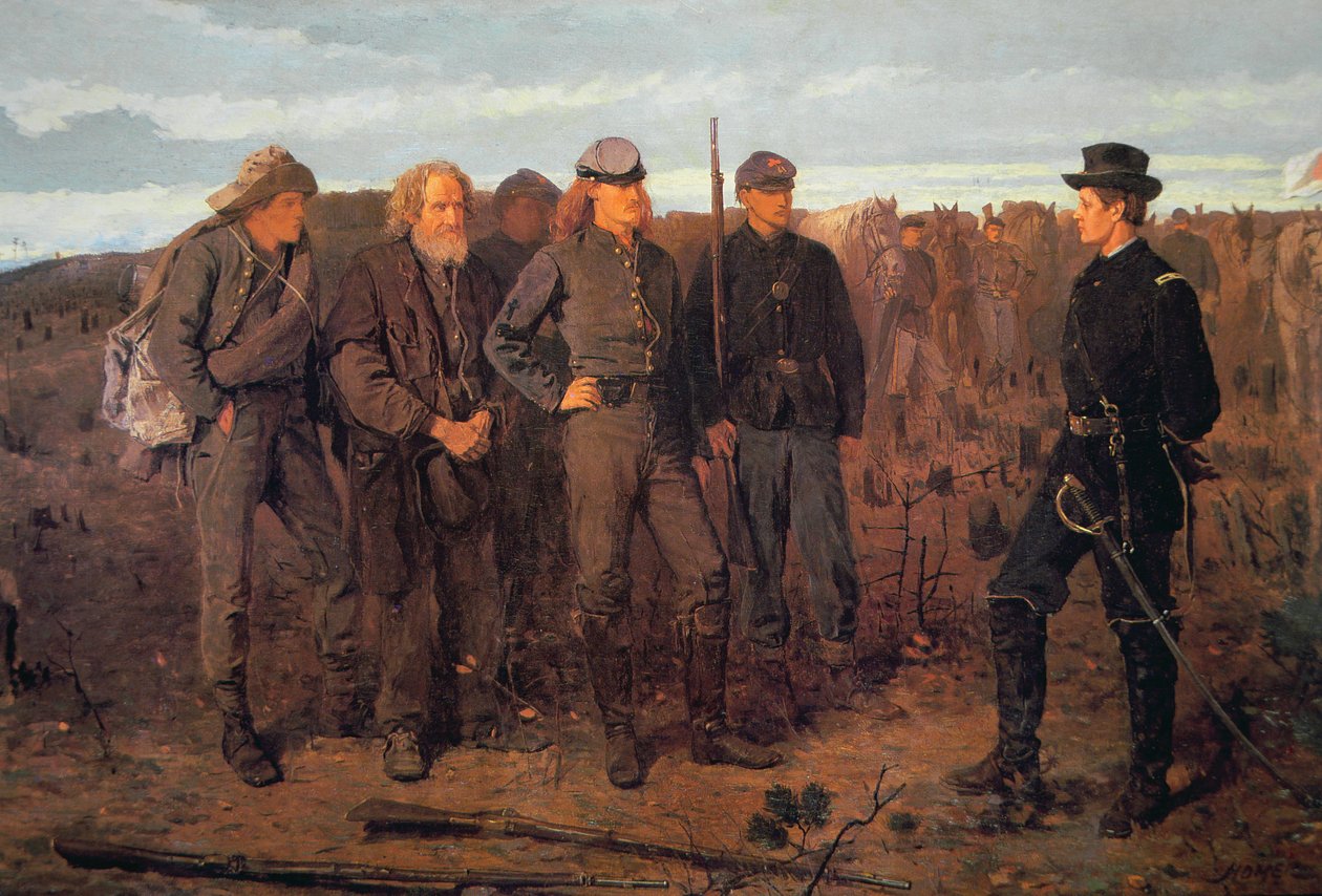 Prisoners from the Front بواسطة وينسلو هومر
