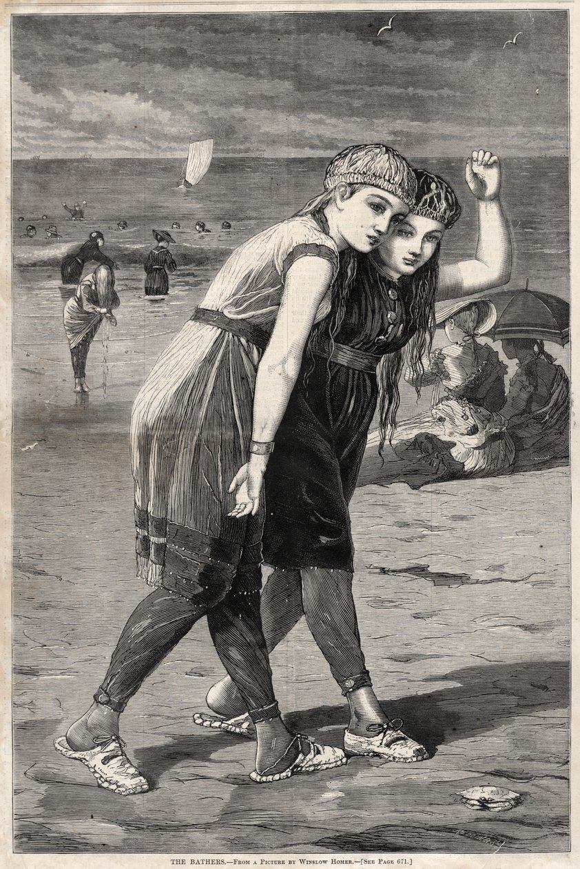 السباحون ، 1873. بواسطة وينسلو هومر