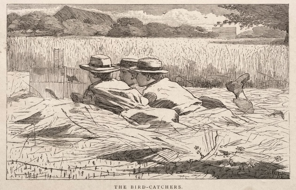 صيادو الطيور ، 1867. بواسطة وينسلو هومر