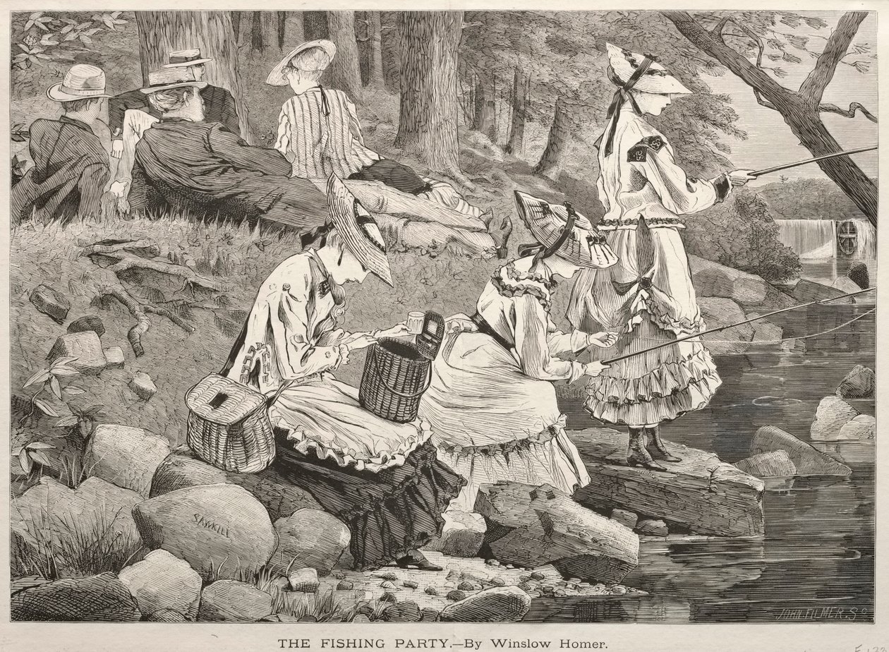 حفلة الصيد ، 1869. بواسطة وينسلو هومر