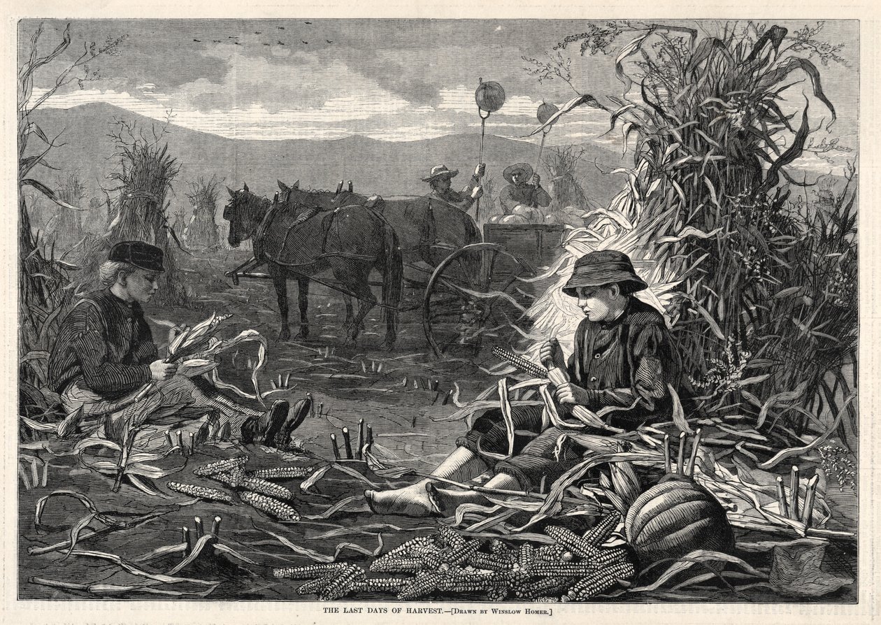 آخر أيام الحصاد ، 1873. بواسطة وينسلو هومر