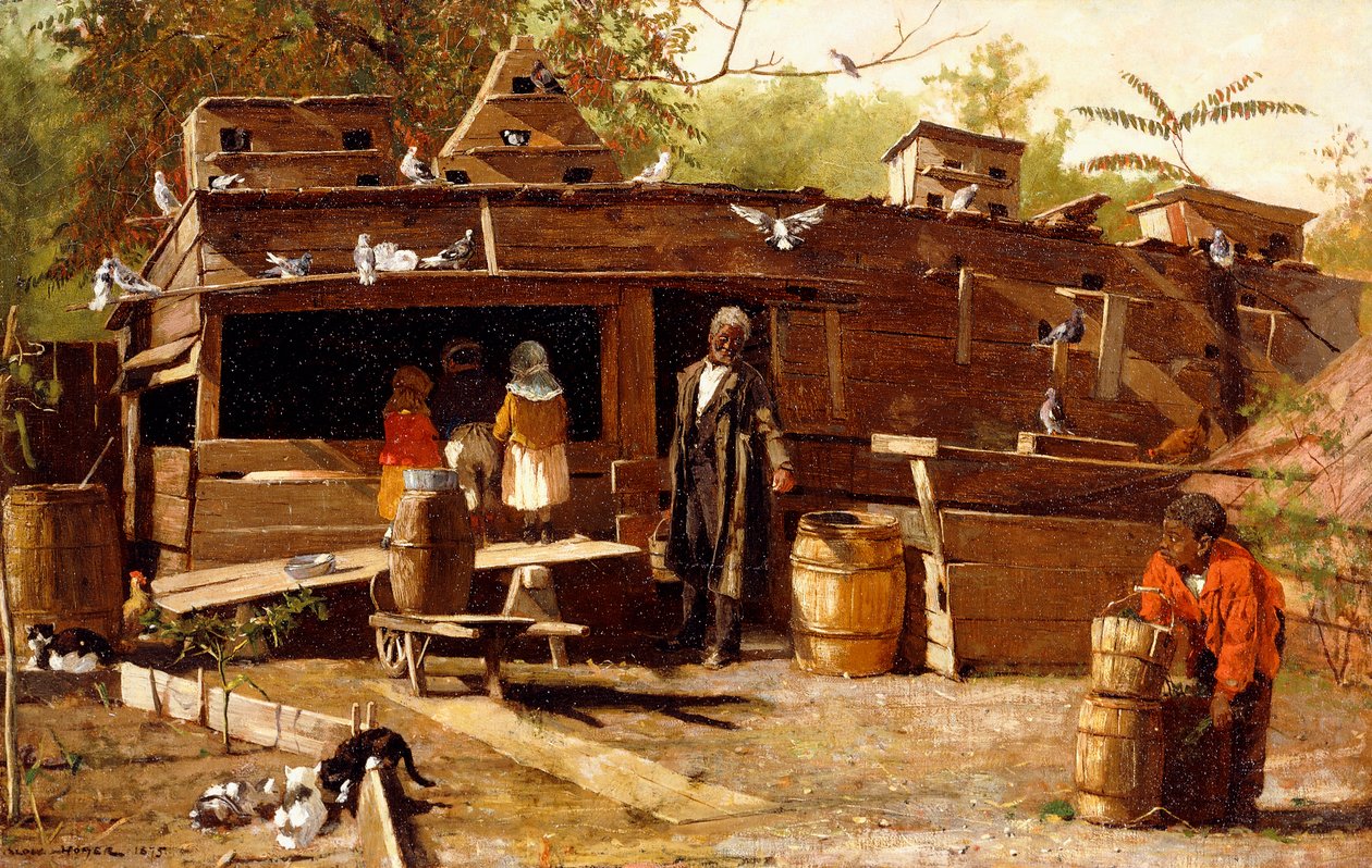 العم نيد في المنزل ، 1875 بواسطة وينسلو هومر