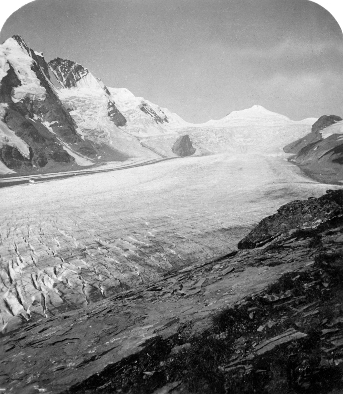 Grossglockner، Hohe Tauern، Austria، c1900s. بواسطة ورتهل وأولاده