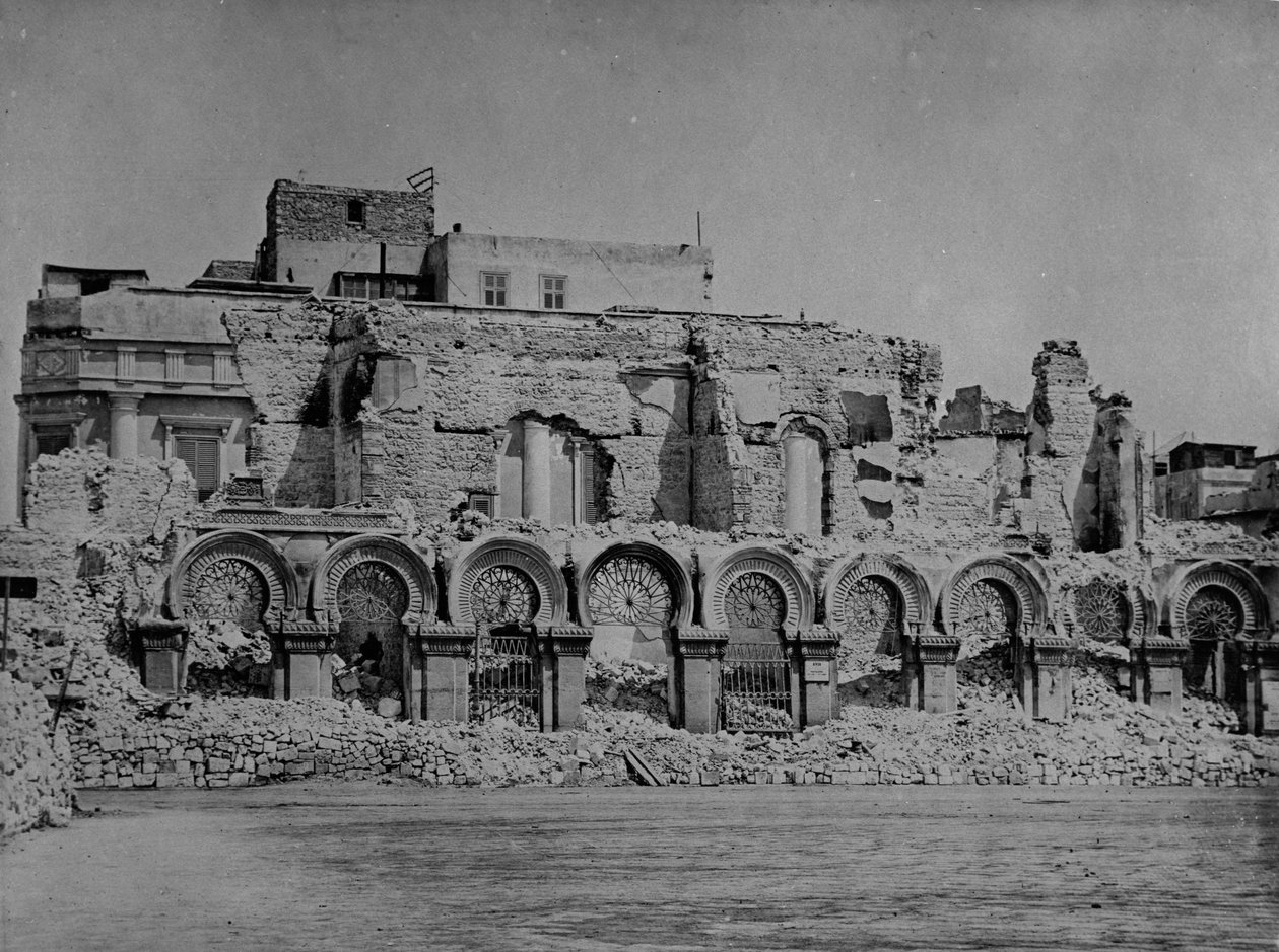 قصر الزينية ، 1882 بواسطة Zangaki Brothers