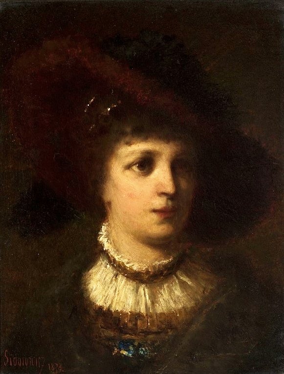 صورة لامرأة. بواسطة Zygmunt Sidorowicz