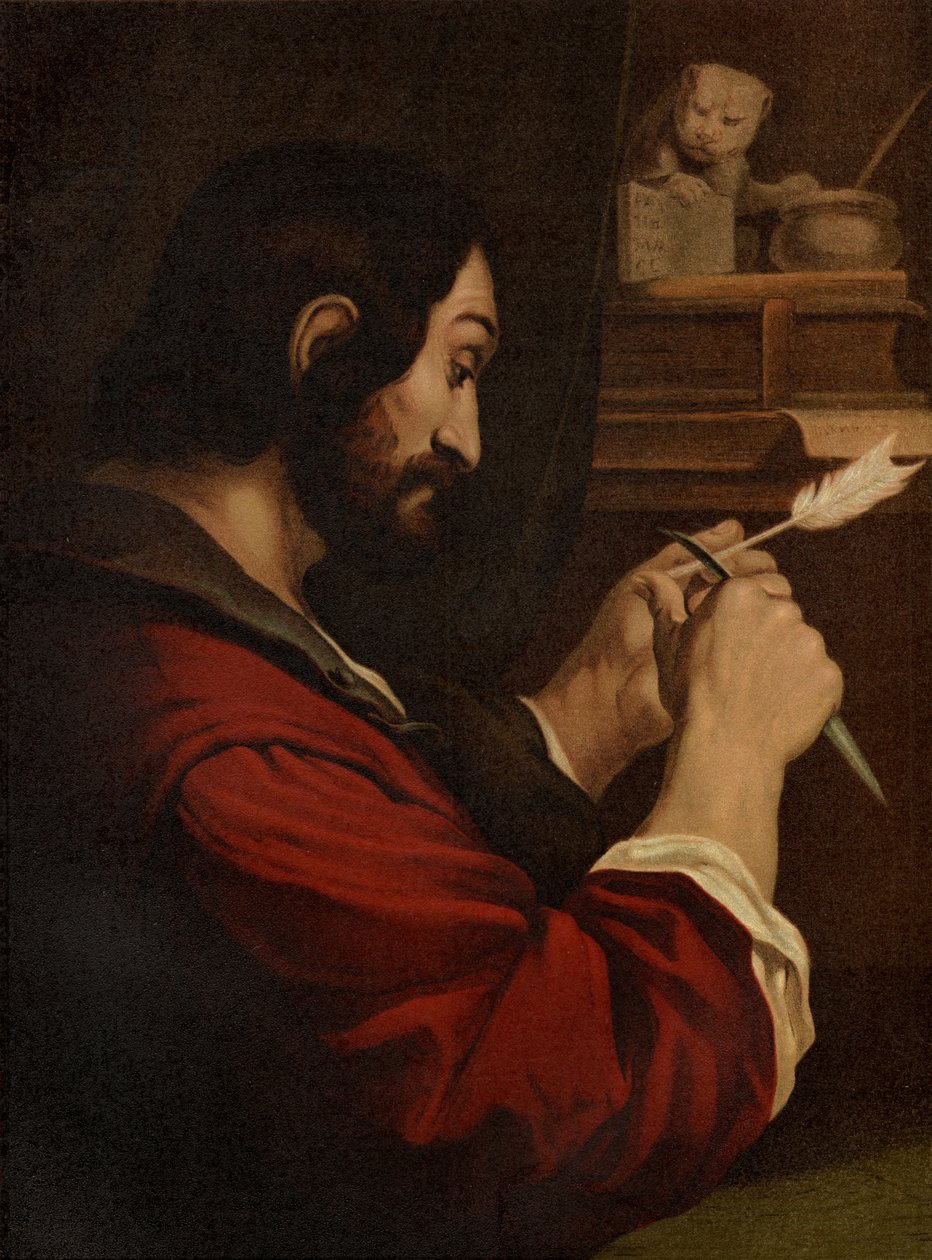 مارك الإنجيلي بواسطة بعد Guercino