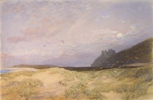 Harlech ، 1862 (ألوان مائية على ورق)