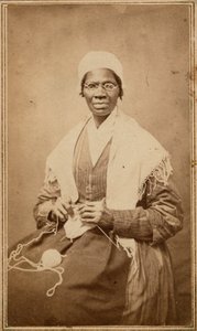 بطاقة زيارة Sojourner Truth ، 1864