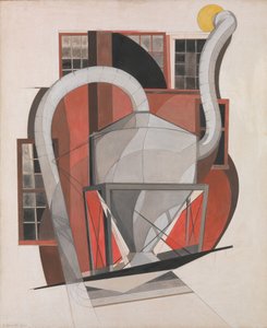 الآلات ، 1920 (الغواش والجرافيت على ورق مقوى)