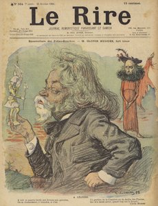 Clovis Hugues ، رسم توضيحي لـ Le Rire