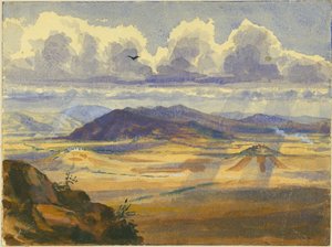 وادي يزرعيل (مرحاض وقلم رصاص على ورق)