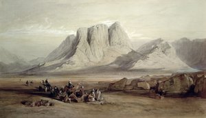 جبل سيناء ، 26 يناير 1849
