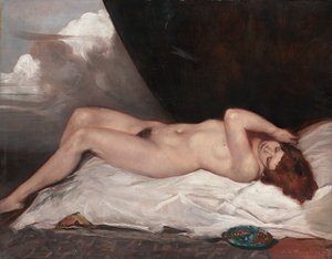 عارية مع كوب من الكرز ، 1933