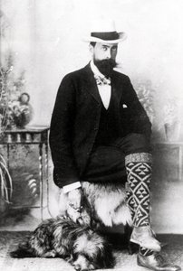 أدريان الأمل مع روبي ، ج. 1880-1900