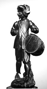 الطبال ، 1638 (خشب منحوت)