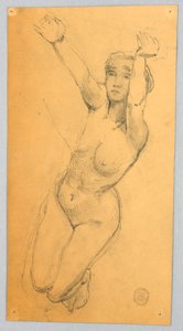 رسم أنثى عارية