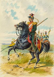 جندي على ظهور الخيل
