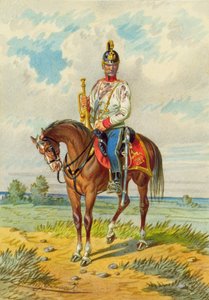 جندي على ظهور الخيل