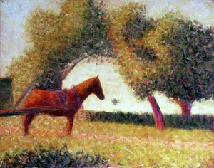 الحصان الذي تم تسخيره ، 1883