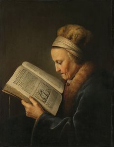 قراءة المرأة العجوز ، ج .1631-2