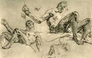 دراسات عارية ، منتصف القرن الثامن عشر ، 1928
