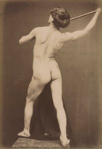 ذكر عارية ، ج. 1870-1875.