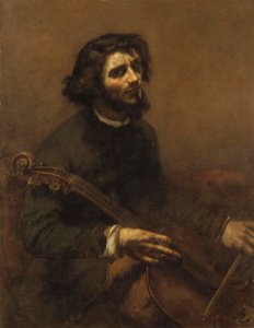 The Cellist (صورة ذاتية) ، 1847