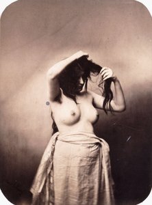 واقفة أنثى عارية ، 1855