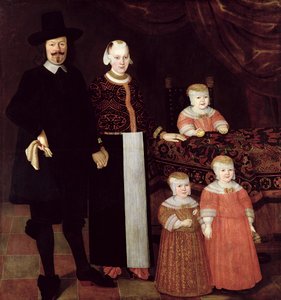 صورة لعائلة هامبورغ ، c.1640