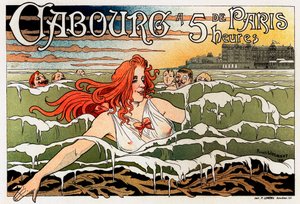 ملصق Casino de Cabourg ، 1896
