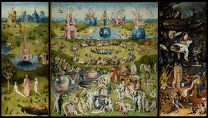 حديقة المسرات الأرضية ، 1490-1500