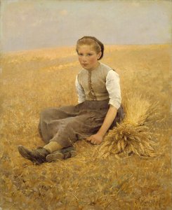 The Little Gleaner ، 1884