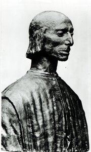 تمثال نصفي نيكولو مكيافيلي (1469-1527)