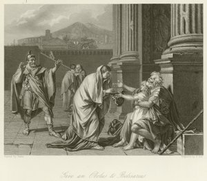 Belisarius التسول من أجل الصدقات
