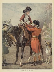 ملكة الصيد (chromolitho)