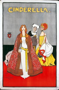 "سندريلا" - ج. هاسال - بوستر ، 1900