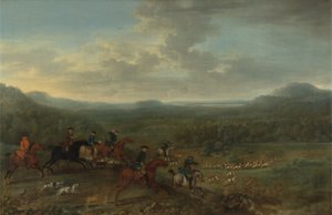 A Fox Hunt ، c.1730-40