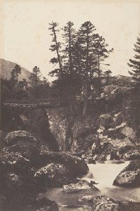 Cauterets جسر اسبانيا 1853.