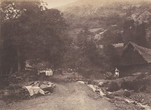 قرية مونتوبانت مأخوذة من لوشون ، 1853.