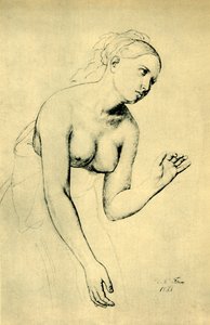 امرأة شبه عارية ، 1821 ، 1943.