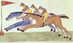 سباق الخيل في البنغال ، c.1830