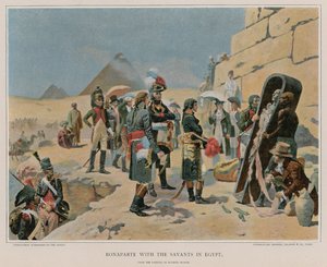 بونابرت مع الوحيدين في مصر