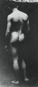الوقوف عارية صموئيل موراي ، ج. 1890-1892.