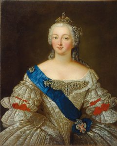 صورة الإمبراطورة إليزابيث بتروفنا 1709-1762 ، 1740
