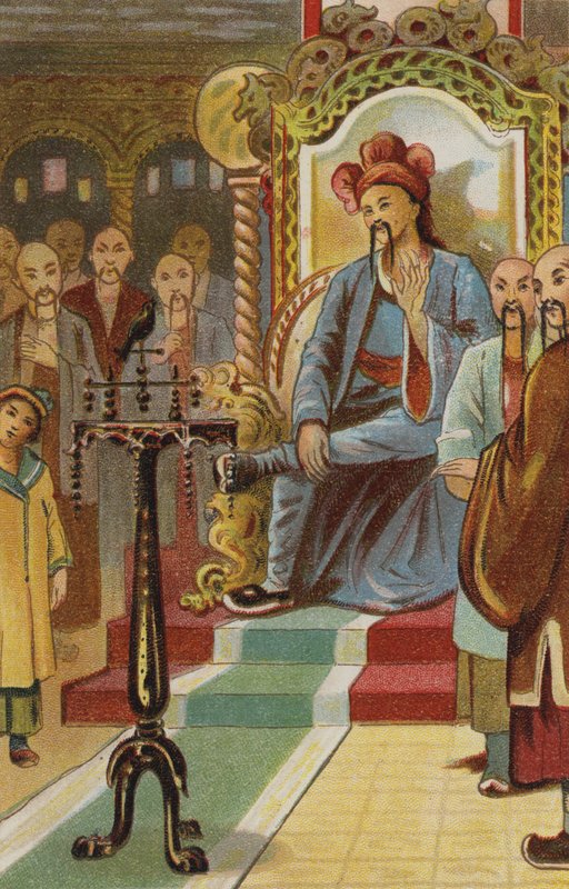 البلبل بواسطة المدرسة الأوروبية