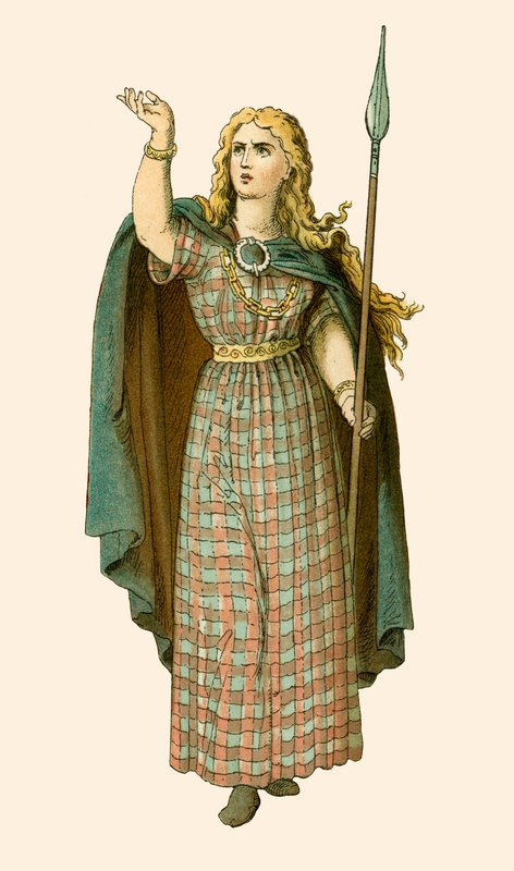 الملكة Boadicea بواسطة ألبرت كريتشمر