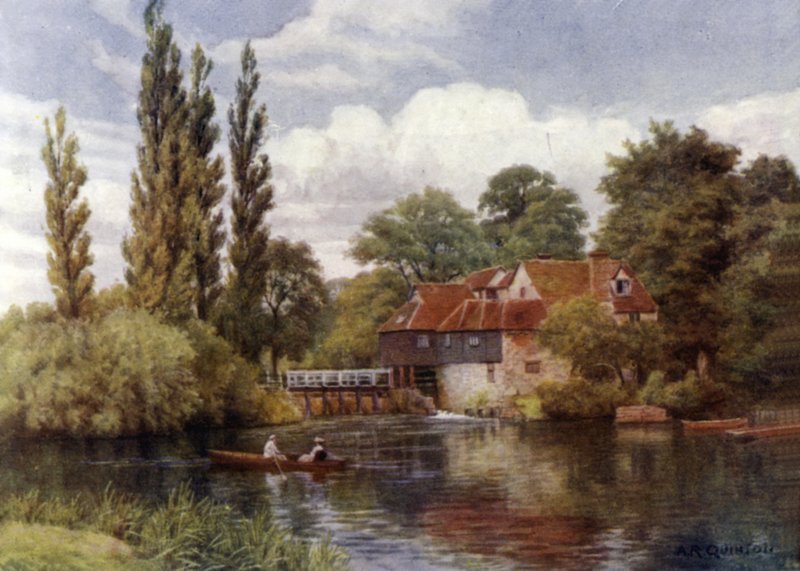 Iffley Mill بواسطة ألفريد روبرت كوينتون
