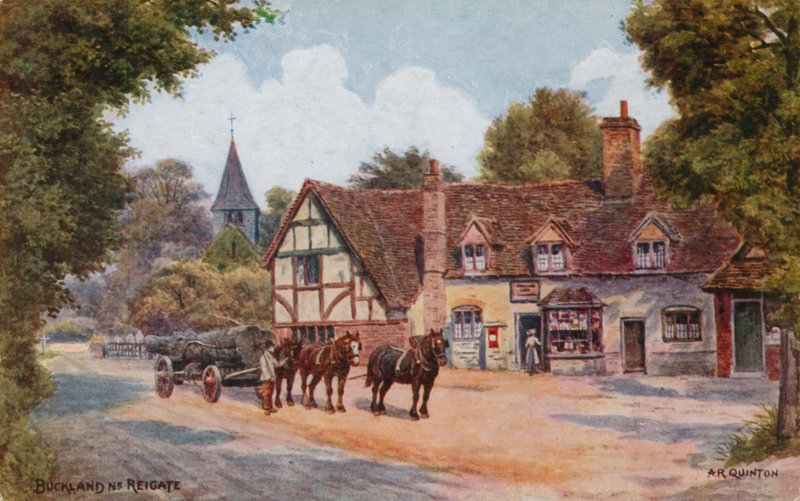 Buckland قرب Reigate بواسطة ألفريد روبرت كوينتون